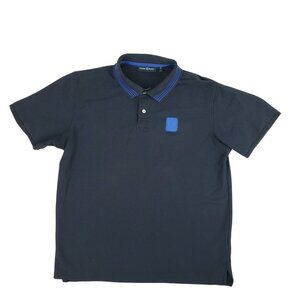 Psycho Bunny Size XXL Pima Cotton Short Sleeve Collared Polo Shirt Blue